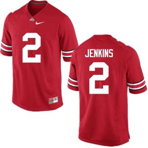 Men's Ohio State Buckeyes #2 Malcolm Jenkins Red Nike NCAA College Football Jersey Damping BXA0544YK